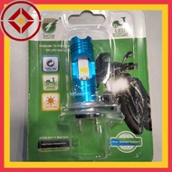 3 KAKI H4 &amp; 2 KAKI H7 LED HEAD LAMP BULB NINJA TZM Y15 LC135 LAGENDA SRL R25 R3 KAWASAKI YAMAHA HEAD LAMP LED BULB