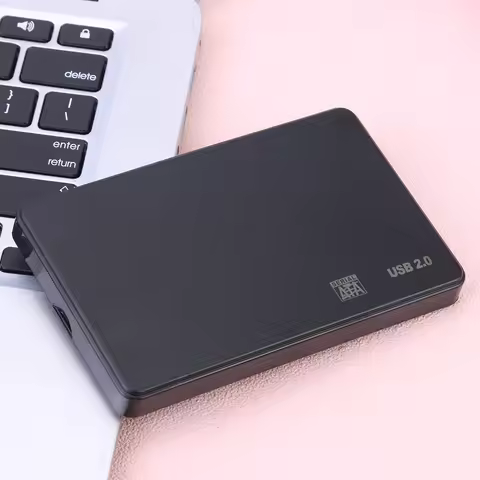 2.5 inch SATA USB2.0 Hard Drive HDD Enclosure External Tool Free Hard Disk Box