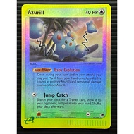 Azurill 31/100 Reverse Holo English Pokemon Card
