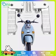 Ebike Bicycle 1Pair Aluminum Alloy Ebike Pedal Set Foot Rest Foldable Footrest Pedal Replacement