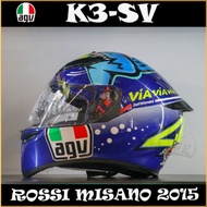 Helm AGV Full Face AGV K3SV Misano 2015 Via Via Helm Full Face Helm