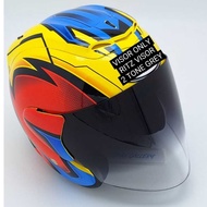 Visor Ritz Helmet 2 Tone Smoke Dark Grey