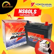 [ NS60LS | NS60RS | NS60 YOKOHAMA MF | Car Battery Bateri Kereta |  Proton Iswara Waja Saga Civic CRV Wira  Toyota Vios]