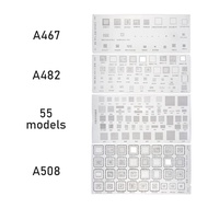 4Pcs Cetakan Universal IC Plat Amaoe BGA / Stencil Plat BGA Universal Amaoe
