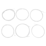 pinkdayone-SG 6PCS Oud Strings Set 1G 2D 3A 4E 5B 6F Nylon SilverPlated Copper Alloy Replacement