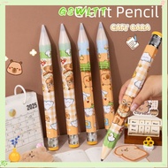 GSWLTT Giant Pencil, 33.5cm With Eraser Giant Wooden Pencil, Creative Capibara/Puppy Oversized Penci