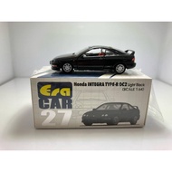 ERA CAR No. HA20DC2RN27 27 Honda Interga Type R Dc2 (US) Light Black Diecast Car