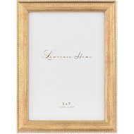 Lawrence Frames Classic Bead Picture Frame, 5x7, Gold