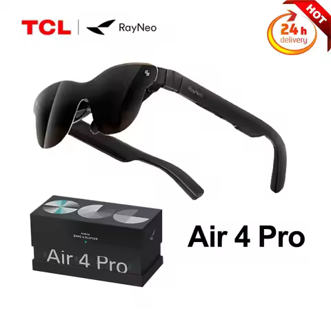 Rayneo Air 4 Pro AR Glasses 4K Video, HDR10, 135 inch Virtual Screen 3D HD Private Cinema Pocket TV,
