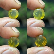 Fire opal wonogiri original cutting fire opal wonogiri facet stone/