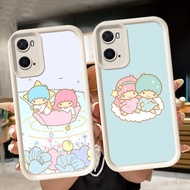 Soft Casing for OPPO A57s A76 A57 A36 A77 A96 A77s A57e White Q42 Twin Stars