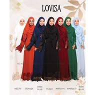 LOVISA/FASYA ABAYA FREE SHAWL