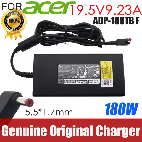 Original DELTA ADP-180TB F 19.5V 9.23A 180W Power Supply AC Adapter For ACER V17 V15 NITRO NITRO 7 S