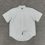 BEAMS x L.L.Bean Collaborative ญี่ปุ่นอินเทรนด์ผู้ชายหลวมลายสก๊อตเสื้อแขนยาว Breathable ความหนาปกติส