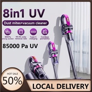 Cordless Dust Mite Vacuum Cleaner 8 in1 Uv-c Ultraviolet lradiation Bacteria Remover Bed Sofa Househ
