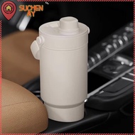 SUCHENMY Travel Mug, 735ML Portable Cold Coffee Cup, Easy to Use Inner Ceramics 24OZ Insulated High-