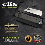 CKS-840 (20NM) Floor Spring / Floor Hinge with A/L Accesorries (7 Years Warranty)
