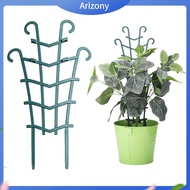 《penstok》 Indoor Plant Stand Stackable Plant Stand Stackable Garden Plant Trellis for Indoor Outdoor Climbing Plants Set of 2 Durable Plastic Mini Potted Plants Climbing Stand