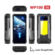 Oukitel โทรศัพท์มีสาย WP100 33000MAh เลเซอร์วัดระยะทางในตัว6.8นิ้ว16GB + 512GB กล้อง200MP NFC