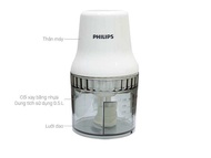 Máy xay thịt mini Philips HR1393 450W 0.5 lít ( hàng chính hãng bh 24 tháng)