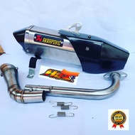 Vixion R15 CBR150 CB150R Verza Byson GSX150 Tiger Sonic satria fu R15 CBR150 Akrapovic GP Exhaust