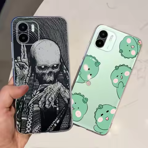 For Xiaomi Redmi A2 Case Redmi A2 Plus A2+ Cover Cartoon Bumper Soft TPU Phone Case For Xiami Redmi 