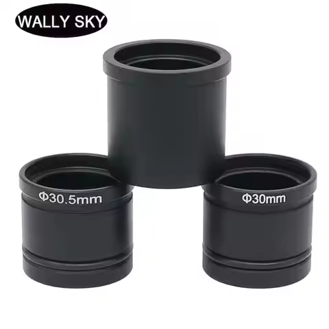 Stereo Microscope Adapter Ring 23.2mm to 30mm 30.5mm 1.25 Inch Eyepiece Adapter USB Camera to Astron