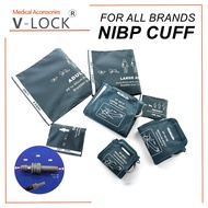 V-LOCK Blood Pressure Cuff Oversized Large Abult Child Arm Nibp Cuff Baby Neonate cuffs Single-tube 