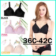 36C-42C Bra Wanita Coli Wanita Plus Size Bra 36-42 Cup C Baju Dalam Wanita Lingerie Women [12681]