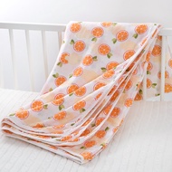 ผ้าห่มผ้าสาลูผ้าฝ้ายแท้สำหรับทารกแรกเกิด4ชั้นผ้าห่มกันลมสำหรับรถเข็นเด็กผ้าห่มสำหรับเด็กอนุบาล