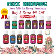 SG Cheapest Young Living Pure Essential Oils &amp; Blends 15ml Lemongrass Peppermint Lavender Lemon RC Thieves Rosemary Etc