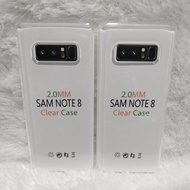 Soft Case Casing Original Space Samsung Note 8 Silicone Clear Transparent TPU SPACE