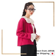 [BEAMS BOY] Sweat Ring Dot Cardigan for Women – BEAMS Select Item