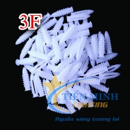 CHEAP COMBO 2 BAG of 100 3F Plastic Fasteners Used to Fix Furniture Objects