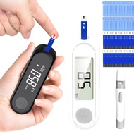 Blood Glucose Meter Diabetes Testing Kit Diabetes Lancet Machine Glucometer with 50pcs Test Strips+5
