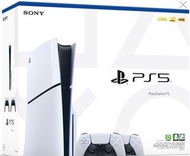 原裝全新行貨 Sony Playstation Ps5 Slim Disc version 1Tb 光碟版主機 雙手掣版 15個月保養