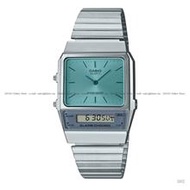 CASIO AQ-800EC-2A Unisex VINTAGE Ana-Digital Dual Time Bracelet Blue