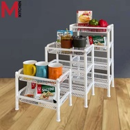 M KITCHEN SC Shelf 2/3/4 Levels White (B3)