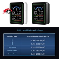 10 in 1 Carbon Dioxide Monitor PM0.3 PM1.0 PM2.5 PM10 Formaldehyde Detector Temperature Humidity CO2