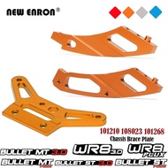 Front Rear Anti-Bending Chassis Brace Gear Box Plate 101210 108023 101268 For RC Car HPI WR8 3.0 Flu