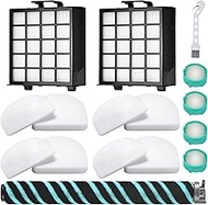 12 Pack AZ4002 Replacement Parts Filter for Shark AZ4000 AZ4000C AZ4002W POWERDETECT Upright Vacuum,