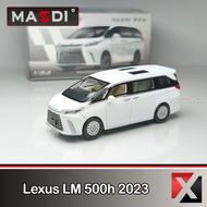 Masdi 1:64 2023 Lexus LM 500h White Rolling Wheel