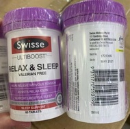 Swisse Ultiboost Relax & Sleep放鬆睡眠片 60 片(5/2021到期)