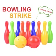Bowling Strike / Bowling Plastik / Mainan Bola Bowling Anak Set Olahraga