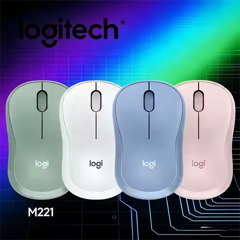 Logitech M221 /M220 | Wireless Silent, Mini USB Mouse for All PCs