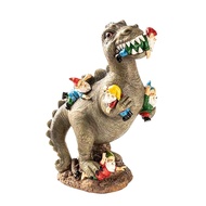 Dinosaur Gnomes Garden Statues Outdoor Decor Birthday Gifts for Mom Gifts  Patio Dinosaur Eating Gno