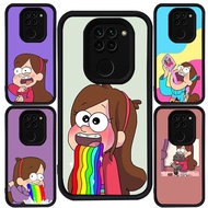 Case for Xiaomi Redmi Note 9S 9 8 Pro Max Black Silicone M-40 Gravity Falls Mabel Pines