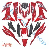 HONDA RSX 150 RS-X 150 RSX150 WINNER RED WINNER WHITE BLACK OEM BODY COVER SET STICKER STRIPE SIAP T