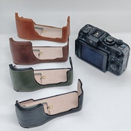 Suitable for Canon G12/G11 Camera Protective Case g12 Base Leather Case with Battery Compartment Hal