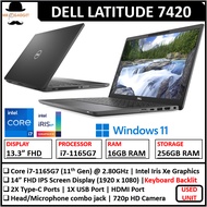DELL LATITUDE 7420 (1 YERAR WARRANTY T&C ) Intel Core i7-1165G7 (11th GEN) 16GB RAM Win 11